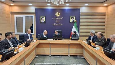  گزارش تصویری | نشست کیوان کاشفی عضو هیات رئیسه اتاق ایران با استاندار زنجان