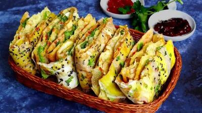  طرز تهیه جیان بینگ ؛ کرپ خیابانی مشهور چینی