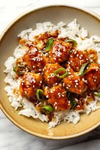  طرز تهیه خوراک مرغ با سس گریپ فروت