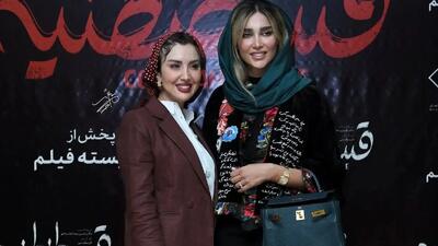  فیلم/ درخشش چشمگیر استایل خانم بازیگران در اکران فیلم قسطنطنیه /  از استایل مونوکروم نعیمه نظام‌دوست، کت مخمل آناشید حسینی تا اوت فیت نازنین صلح‌جو و...