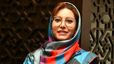  ساده و شیک مثل استایل طراحی شده فریبا نادری  با یک رنگ اشرافی زیبا/ خیلی بهش اومده+عکس