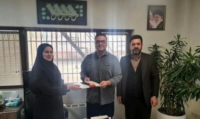  تقدیر از خانواده معظم شهید محمدرضا جعفرپور در ایمیدرو
