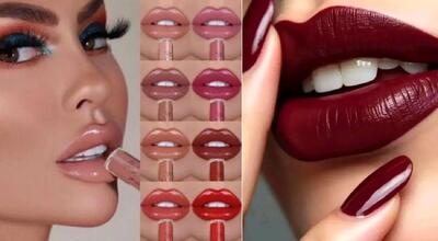  ایده آل ترین رنگای رژلب برای لب باریک؛ مدل پر نشون دادن لبها و در عین حال نچرال بودن