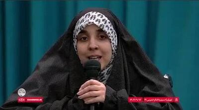  ببینید| فهیمه‌سادات هاشمی‌تبار، فرزند دانشمند شهید سید اصغر هاشمی‌تبار مهمان ویژه حسینیه امام خمینی(ره) چه گفت؟