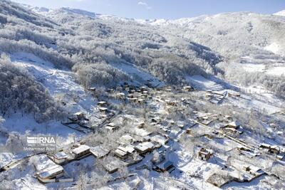  برف جای آتش را گرفت؛ «الیت» سفیدپوش شد