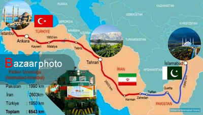  قطار باری اسلام‌آباد-تهران-استانبول ۱۰ دی حرکت می‌کند