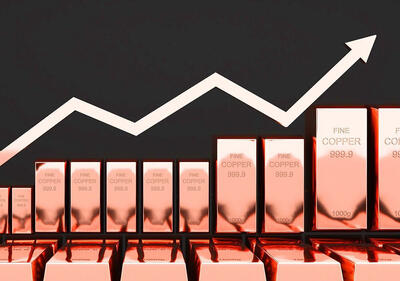  قیمت مس در بورس فلزات لندن (LME) به بالاترین رکورد تاریخ رسید
