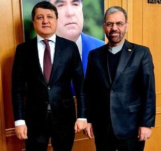  در خواست تاجیکستان از ایران برای افزایش نشست‌ مشترک با فعالان تجاری