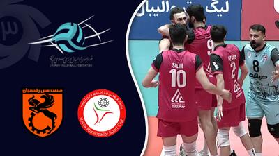  خلاصه والیبال شهرداری ارومیه 3 - مس رفسنجان 1