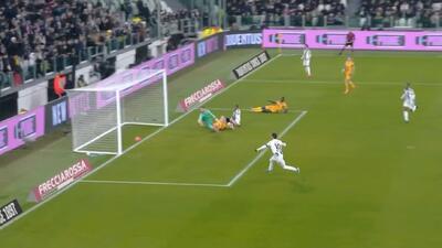  گل اول یوونتوس به اودینزه (جاناتان دیوید)