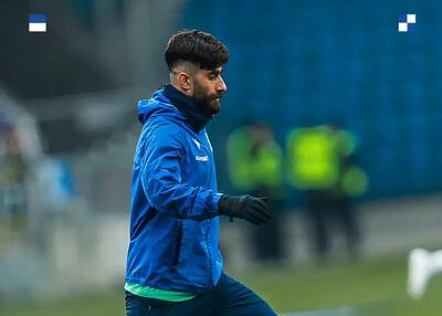  اولین برف را قلی‌زاده دید (عکس)