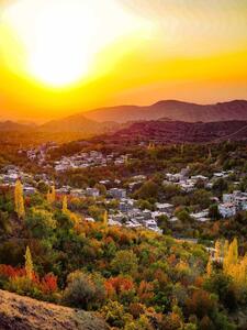 طبیعت پاییزی روستای بوژان نیشابور