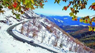  هواشناسی ایران۱۴۰۴/۹/۱۲؛ بارش باران و برف در ۱۶ استان/هشدار نارنجی برای استان‌های ساحلی دریای خزر