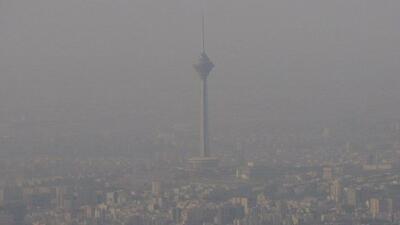  کاهش نسبی آلودگی هوای تهران/ ۱۴ ایستگاه در وضعیت نارنجی  