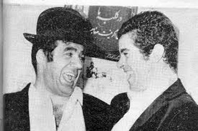  تصویری سرشار از ابهت مردانه!؛ عکس صمیمی بهروز وثوقی و ناصر ملک‌مطیعی