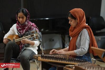 تمرین ارکستر سازهای ایرانی