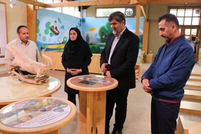  بازدید مدیرکل دفتر مشارکت‌های مردمی سازمان حفاظت محیط زیست کشور از مرکز بازدیدکنندگان تالاب انزلی و خانه محیط زیست