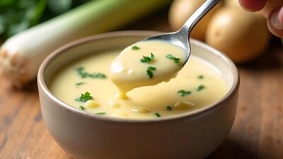  طرز تهیه سوپ سیب زمینی / برای پاییز لعابدار و عالیه