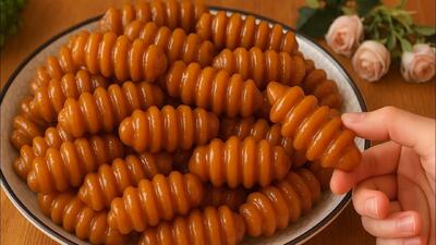  «شیرینی خوشمزه ای که در دهان آب میشود؛ بدون تخم مرغ و فر»