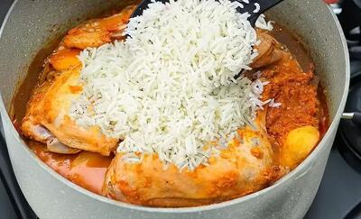  با این مرغ عربی انگشتاتم میخوری ! یک غذای جدید و خوشمزه با مرغ !