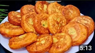  طرز تهیه کوکو سیب زمینی پوک و پفکی در ۵ دقیقه / دستور پخت کوکو پیتزایی