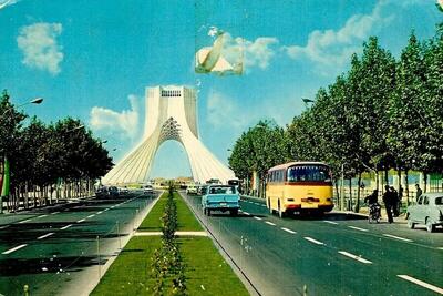 وضعیت هوای تهران در سال ۱۳۵۴ + فیلم