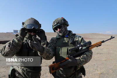 تصاویر: رزمایش مشترک ضدتروریستی سهند ۲۰۲۵