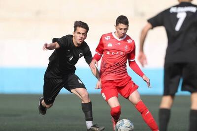  پیروزی خارج از خانه نوجوانان پرسپولیس مقابل شاهین