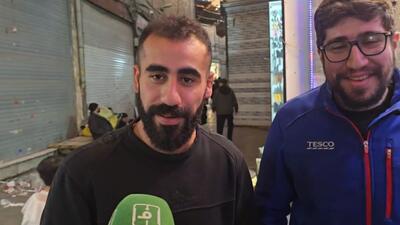  کری خوانی های فروشنده هایی که هوادار استقلال و پرسپولیس هستند