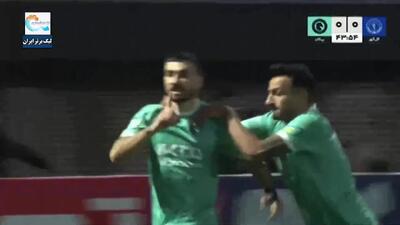  ویدیو: گل اول پیکان به گل گهر توسط سجاد جعفری