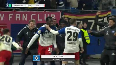  ویدئو: خلاصه بازی هولشتاین کیل 1-1 هامبورگ (ضربات پنالتی 4-2)