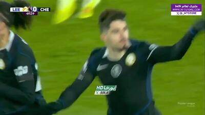  ویدیو: گل اول چلسی به لیدز توسط نتو