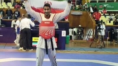  غلامی قهرمان تکواندوی جهان شد/ دومین طلای شاگردان افلاکی در نایروبی