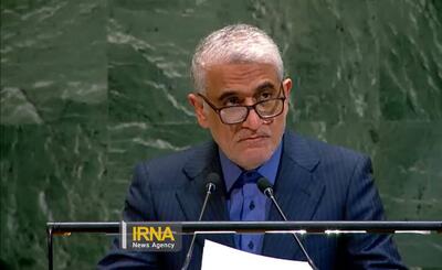  ایروانی: اقدامات قهرآمیز یکجانبه نقض حقوق بشر و حق توسعه است  + فیلم