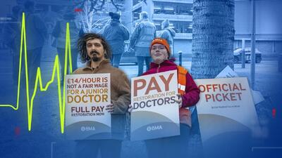  اعتصاب پزشکان انگلیسی در آستانه برگزاری انتخابات سراسری