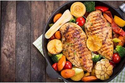  ۱۰ غذای رژیمی و سیرکننده با مرغ برای ناهار محل کار