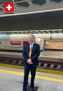  شرکت سفیر سوئیس در تهران در مراسم افتتاح ایستگاه مریم مقدس