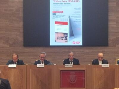  رونمایی از کتاب«ایتالیا و ایران 1857-2015»