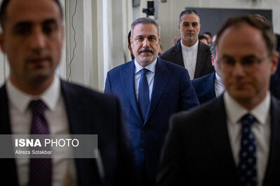  پیام اصلی سفر فیدان به تهران