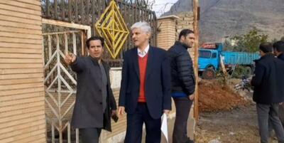  بازدید معاون عمرانی استانداری لرستان از پروژه کمربندی شرقی خرم‌آباد