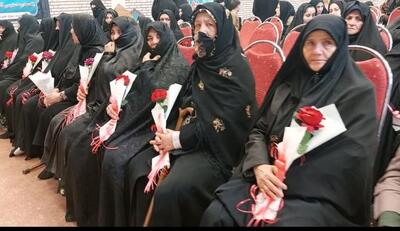  تکریم مادران و همسران شهدا در سالگرد وفات حضرت ام‌البنین(س)