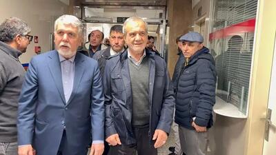  واکنش خانواده امیرخانی به عیادت رئیس‌جمهور