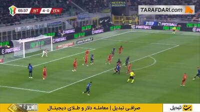  گل ریچی ساگرادو به اینتر (اینتر 4-1 ونتزیا) - پارس فوتبال