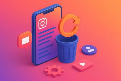  چگونه پیام های حذف شده اینستاگرام را برگردانیم؟