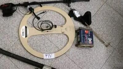  بازداشت متهمان و فلزیاب قاچاق در شهربابک