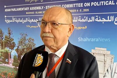  سناتور پارلمان روسیه در مشهد: روابط اقتصادی با ایران رشد قابل‌توجهی داشته است + فیلم