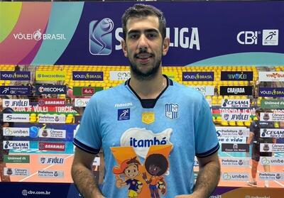  برد شیرین کریمی در سوپرلیگ والیبال برزیل