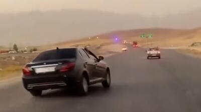  رانندگی دیوانه‌وار در جاده؛ عجله برای ملاقات با مرگ!
