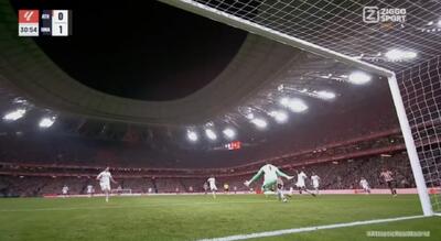  واکنش دیدنی تیبو کورتوا مقابل اتلتیک بیلبائو