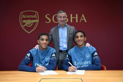  رسمی؛ ادوین و هولگر کوئینترو به آرسنال پیوستند / عکس